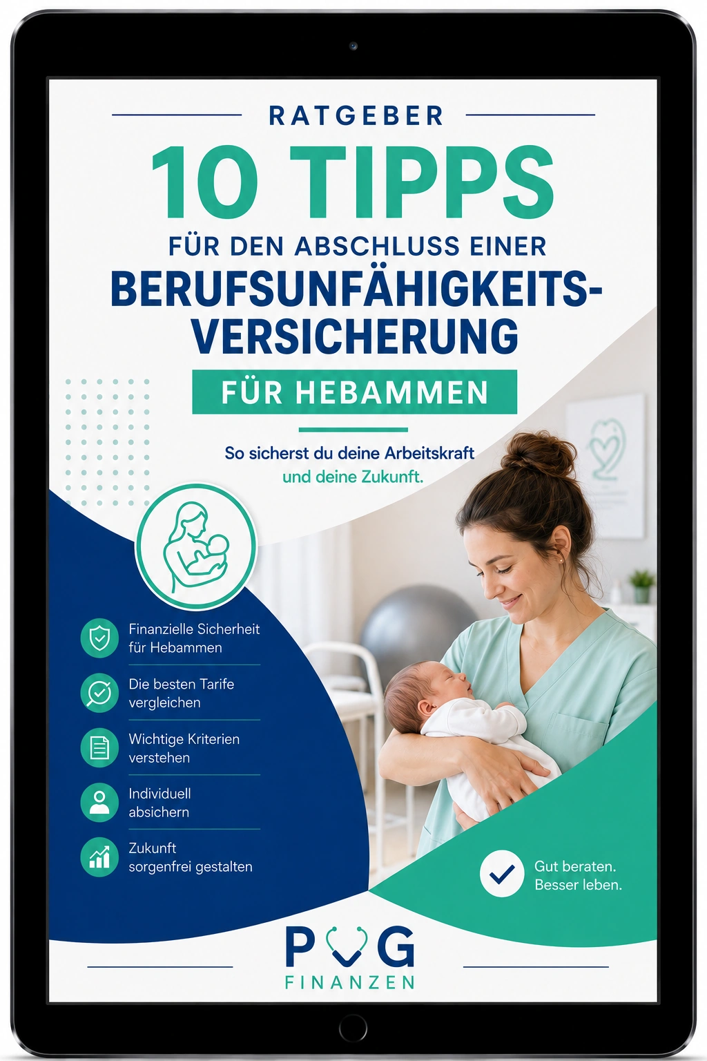 BU-Ratgeber für Hebammen mit 10 Tipps zur Berufsunfähigkeitsversicherung